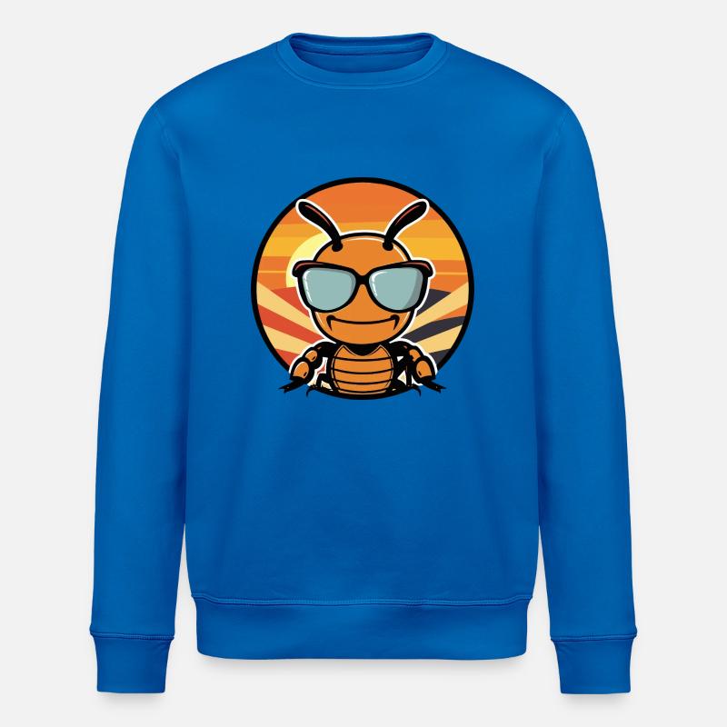 Ameise Cool Sommer - Stanley/Stella Unisex Bio-Sweatshirt ROLLER - Königsblau