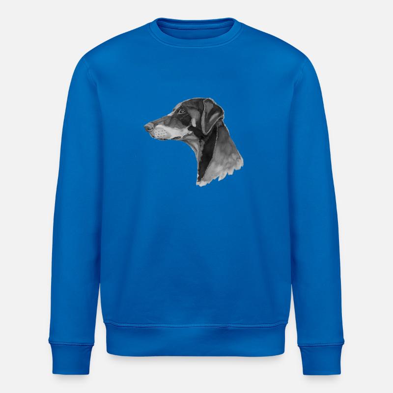 Pince Doberman - Sweat bio ROLLER Stanley/Stella Unisexe - bleu roi