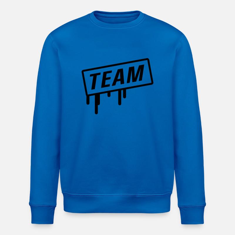 team - Sweat bio ROLLER Stanley/Stella Unisexe - bleu roi