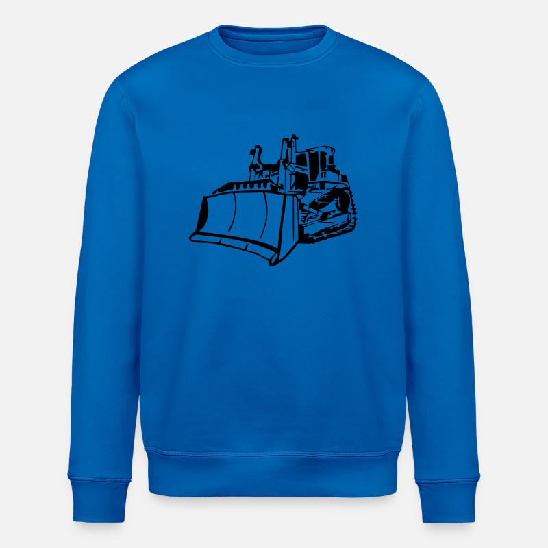 Planierraupe / Raupe / Bagger - Stanley/Stella Unisex Bio-Sweatshirt ROLLER - Königsblau