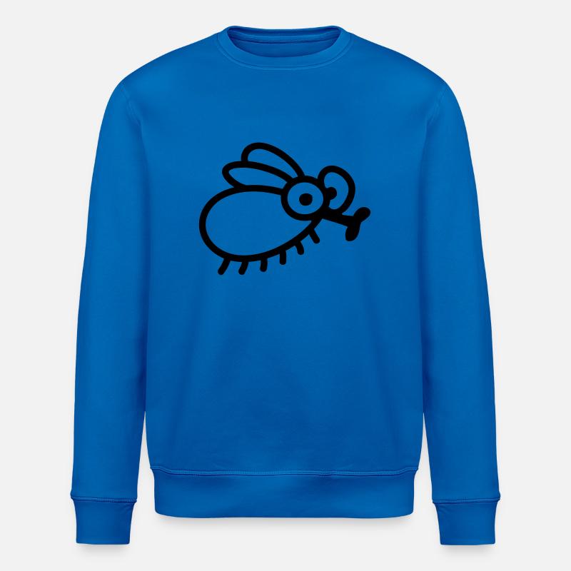 Fliege - Line - Stanley/Stella Unisex Bio-Sweatshirt ROLLER - Königsblau