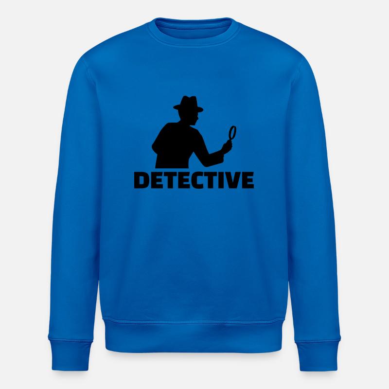 Detektiv - Stanley/Stella Unisex Bio-Sweatshirt ROLLER - Königsblau