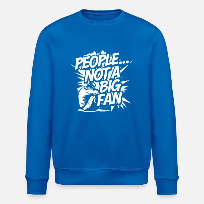 Humorously distanced - Stanley/Stella ROLLER Unisex Organic Sweatshirt - royal blue