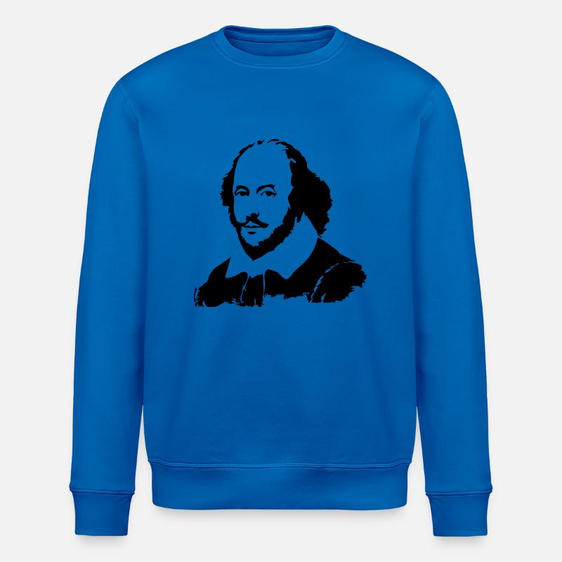 Shakespeare - Stanley/Stella Unisex Bio-Sweatshirt ROLLER - Königsblau