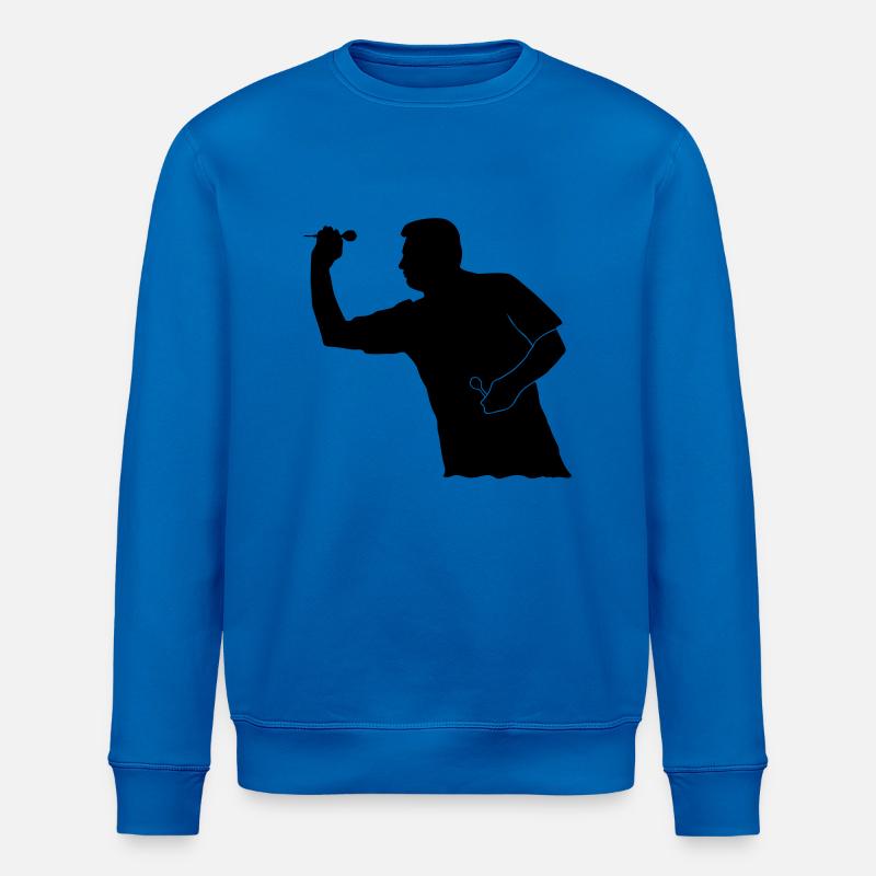 Darts de - Stanley/Stella Unisex Bio-Sweatshirt ROLLER - Königsblau
