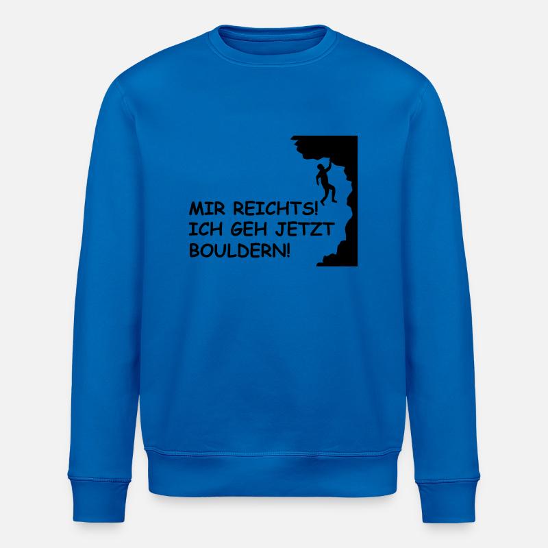 bouldern - Stanley/Stella Unisex Bio-Sweatshirt ROLLER - Königsblau