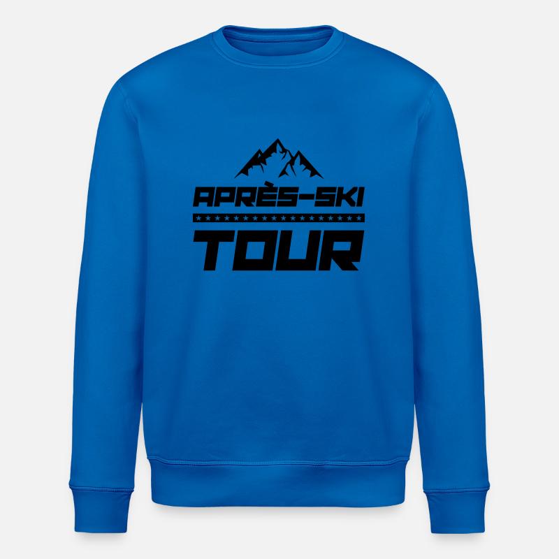 apres ski tour - Stanley/Stella Unisex Bio-Sweatshirt ROLLER - Königsblau
