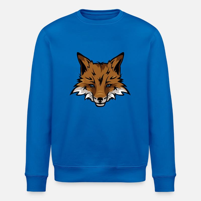 fox - Stanley/Stella ROLLER Unisex Organic Sweatshirt - royal blue