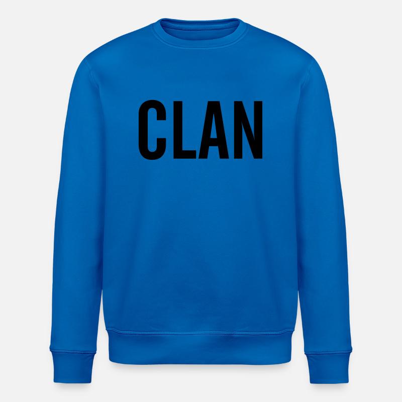 Clan - Stanley/Stella Unisex Bio-Sweatshirt ROLLER - Königsblau