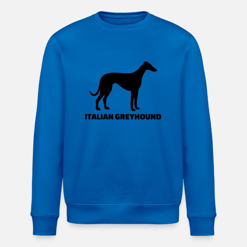 Italian Greyhound - Sweat bio ROLLER Stanley/Stella Unisexe - bleu roi
