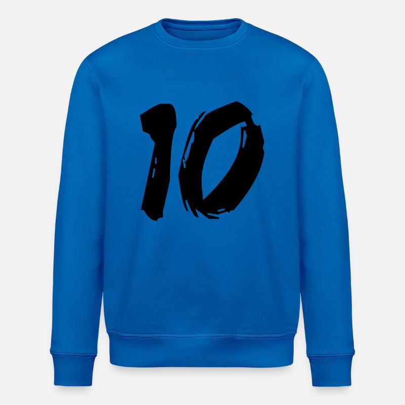 Brushed 10 - Stanley/Stella Unisex Bio-Sweatshirt ROLLER - Königsblau