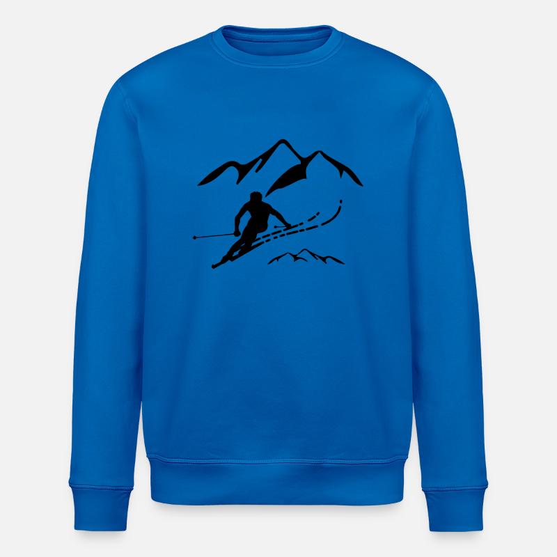 Ski - Sweat bio ROLLER Stanley/Stella Unisexe - bleu roi