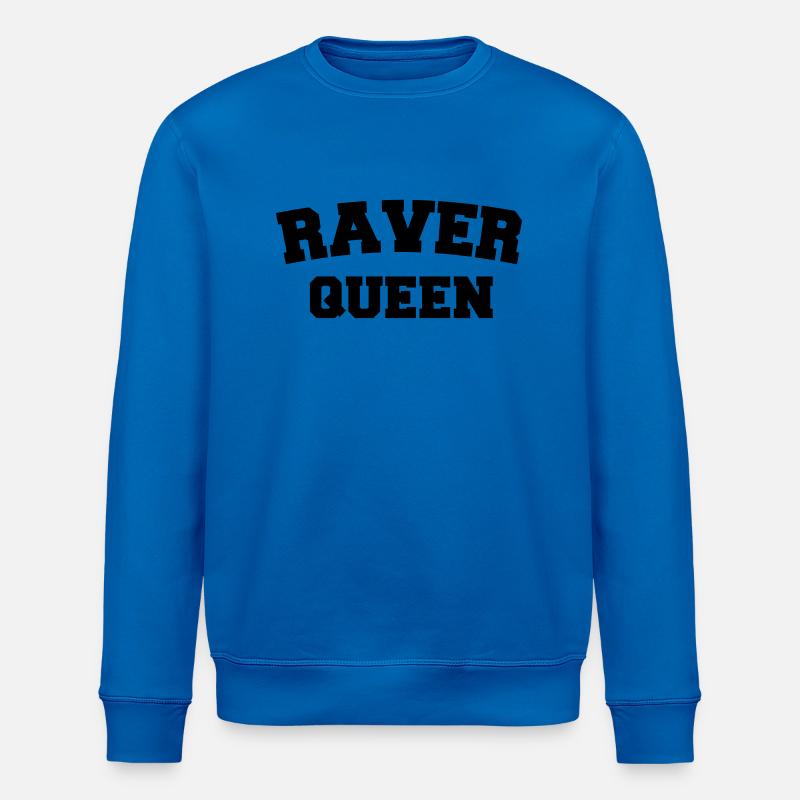 Raver Queen - Stanley/Stella Unisex Bio-Sweatshirt ROLLER - Königsblau