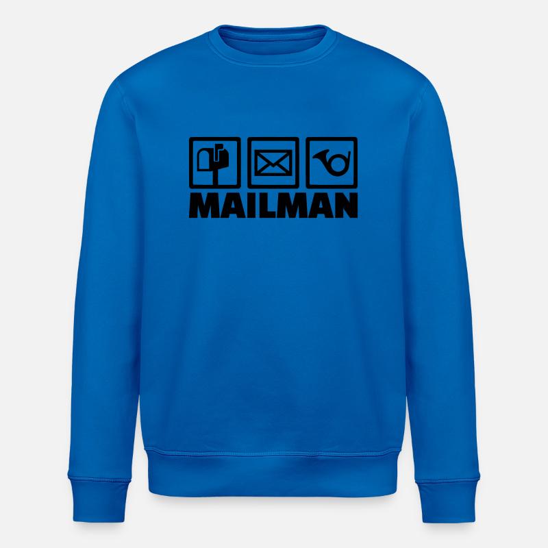 Briefträger - Stanley/Stella Unisex Bio-Sweatshirt ROLLER - Königsblau