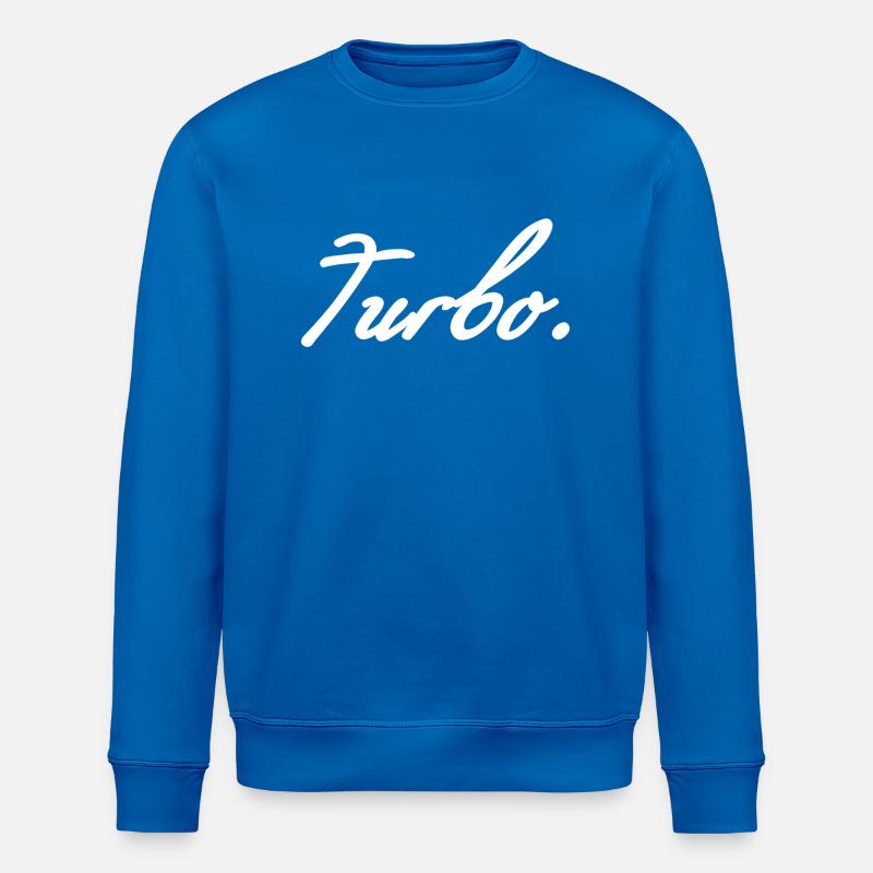 Turbo weis - Stanley/Stella Unisex Bio-Sweatshirt ROLLER - Königsblau