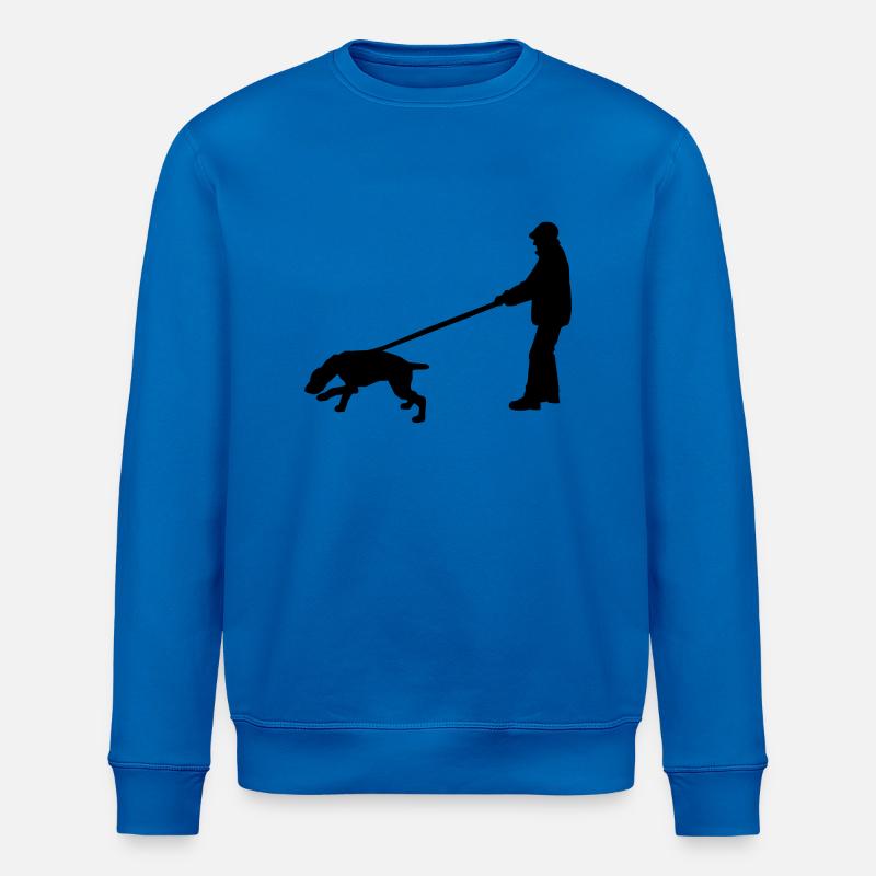 mantrailer_2_cb - Stanley/Stella Unisex Bio-Sweatshirt ROLLER - Königsblau