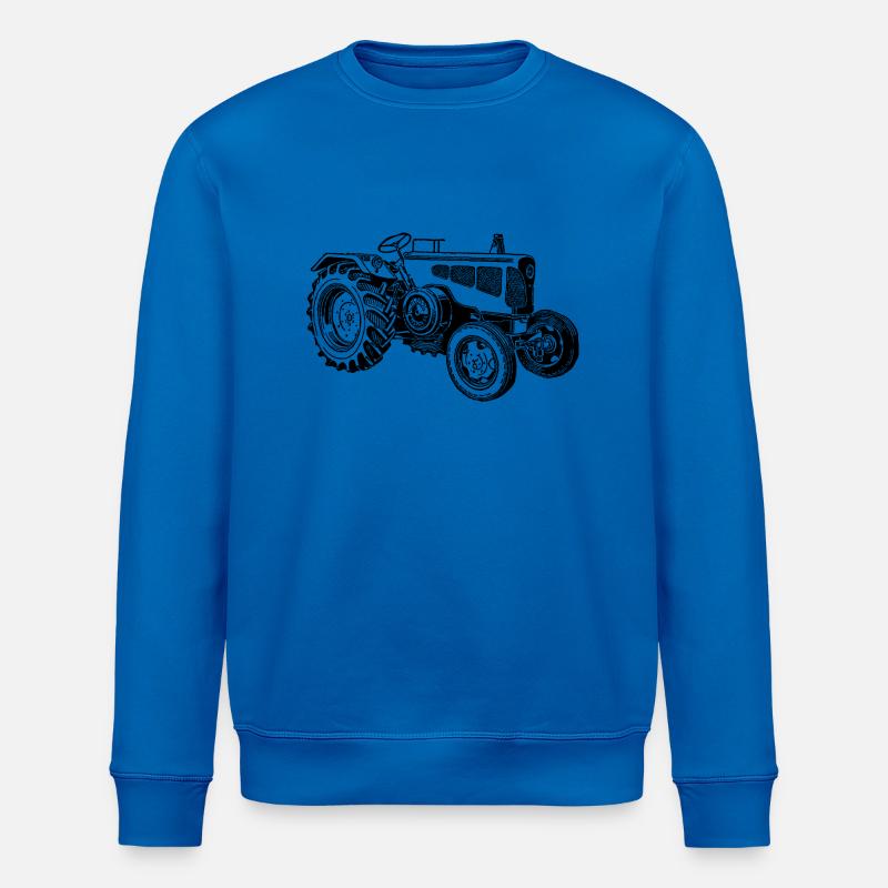 Alter Traktor - Stanley/Stella Unisex Bio-Sweatshirt ROLLER - Königsblau