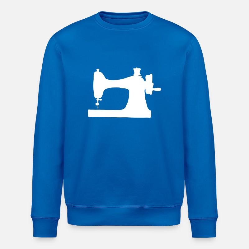sewing machine - Stanley/Stella ROLLER Unisex Organic Sweatshirt - royal blue