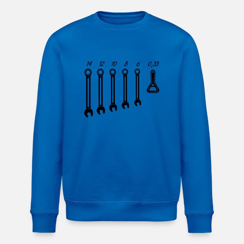 Werkzeug & Flaschenöffner - Stanley/Stella Unisex Bio-Sweatshirt ROLLER - Königsblau