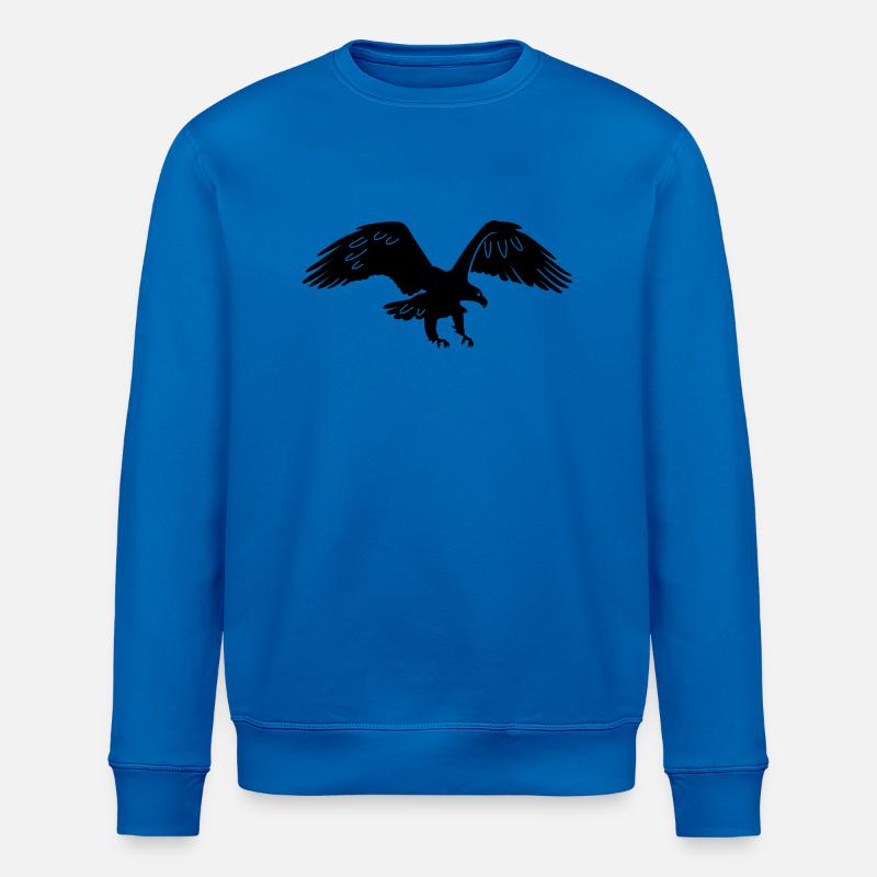 eagle - Stanley/Stella ROLLER Unisex Organic Sweatshirt - royal blue