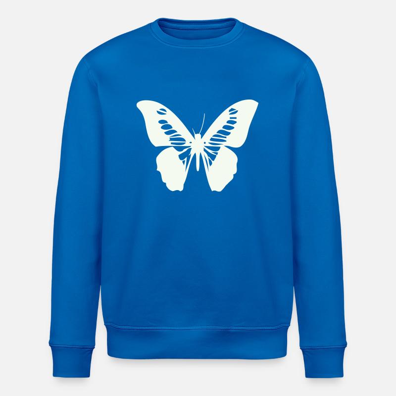 schmetterling - Stanley/Stella Unisex Bio-Sweatshirt ROLLER - Königsblau