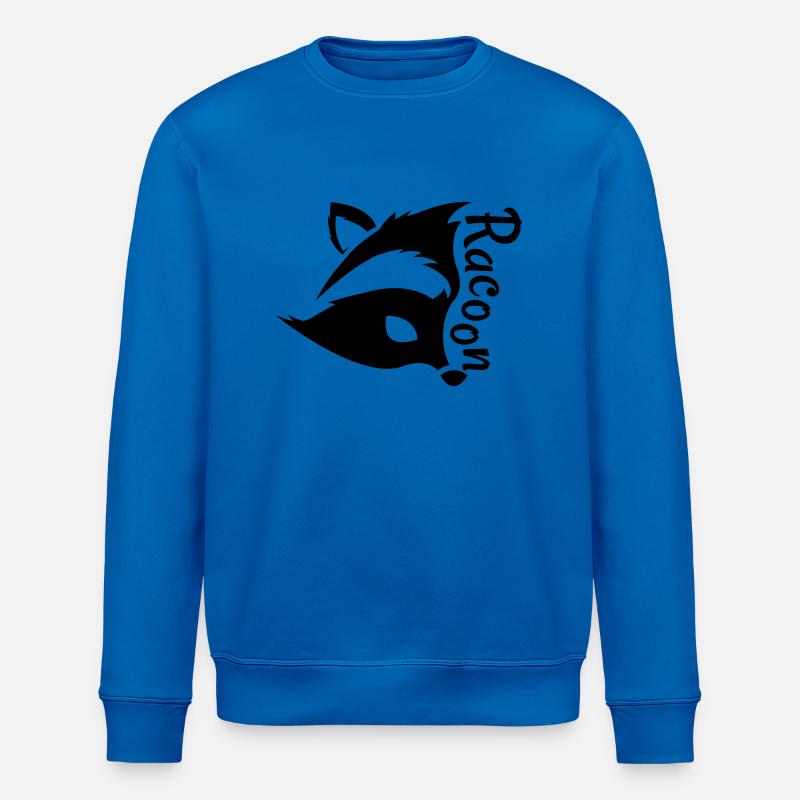Raccon, Waschbär - Stanley/Stella Unisex Bio-Sweatshirt ROLLER - Königsblau