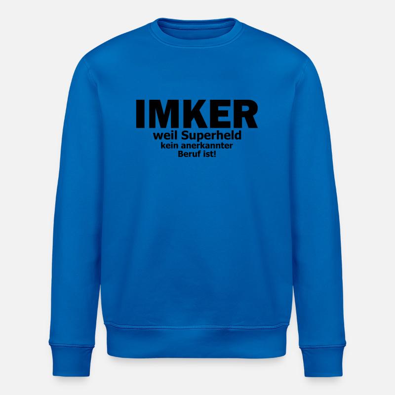 imker - Stanley/Stella Unisex Bio-Sweatshirt ROLLER - Königsblau
