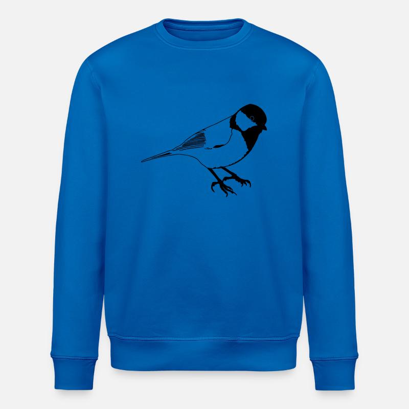 I like birds - Stanley/Stella Unisex Bio-Sweatshirt ROLLER - Königsblau