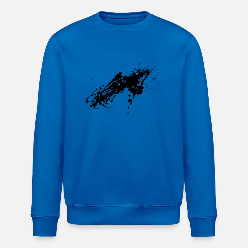 Splatter 2 - Sweat bio ROLLER Stanley/Stella Unisexe - bleu roi