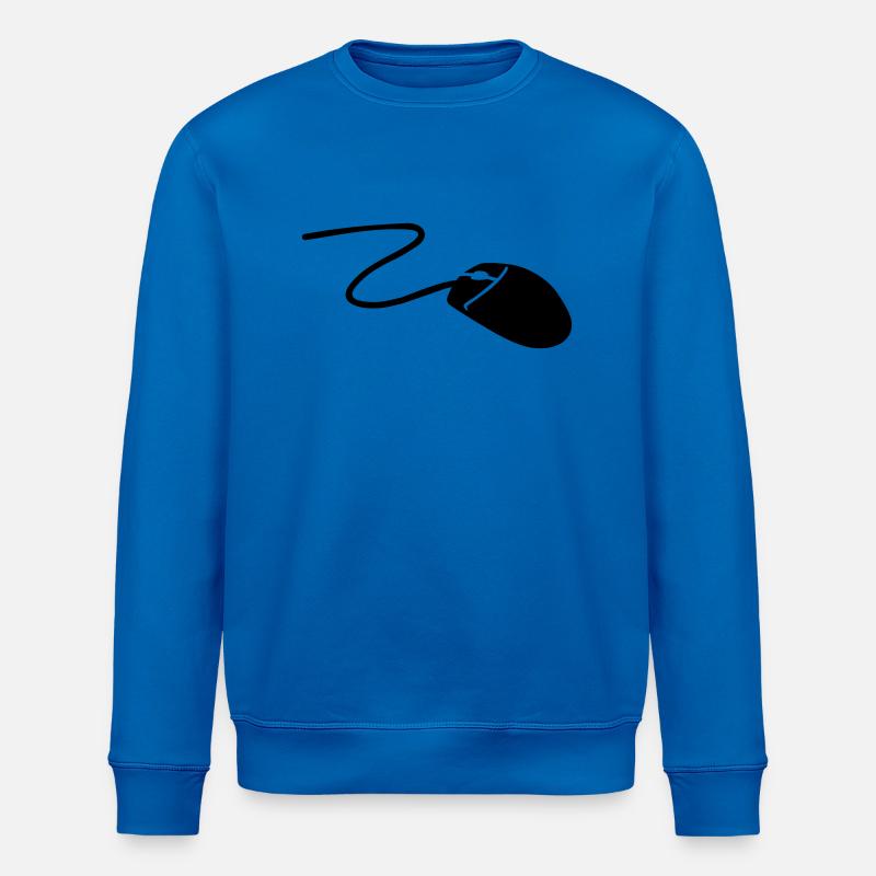 Souris - Sweat bio ROLLER Stanley/Stella Unisexe - bleu roi
