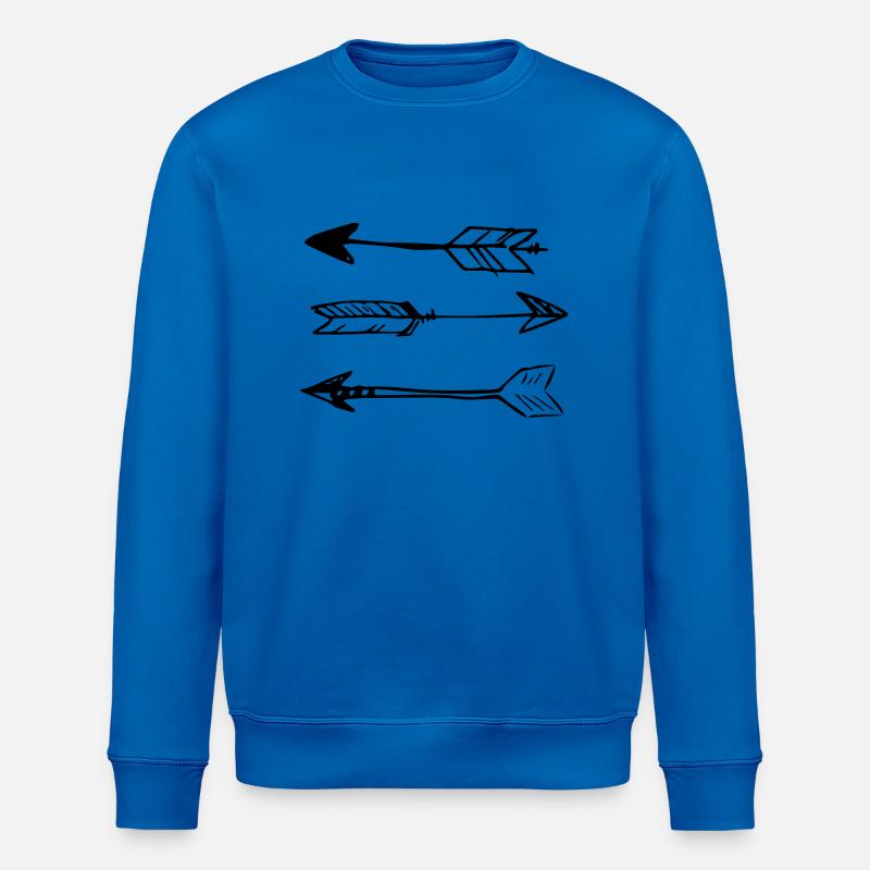 Arrows - Stanley/Stella Unisex Bio-Sweatshirt ROLLER - Königsblau
