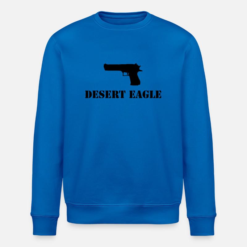 desert_eagle - Stanley/Stella Unisex Bio-Sweatshirt ROLLER - Königsblau