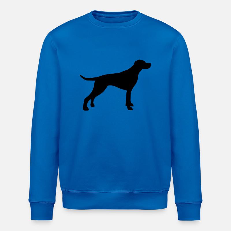 English Pointer - Stanley/Stella ROLLER Unisex Organic Sweatshirt - royal blue