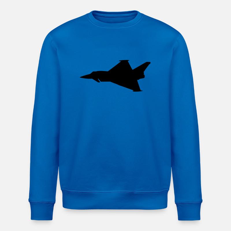 EF2000 Typhoon - Stanley/Stella ROLLER Unisex Organic Sweatshirt - royal blue