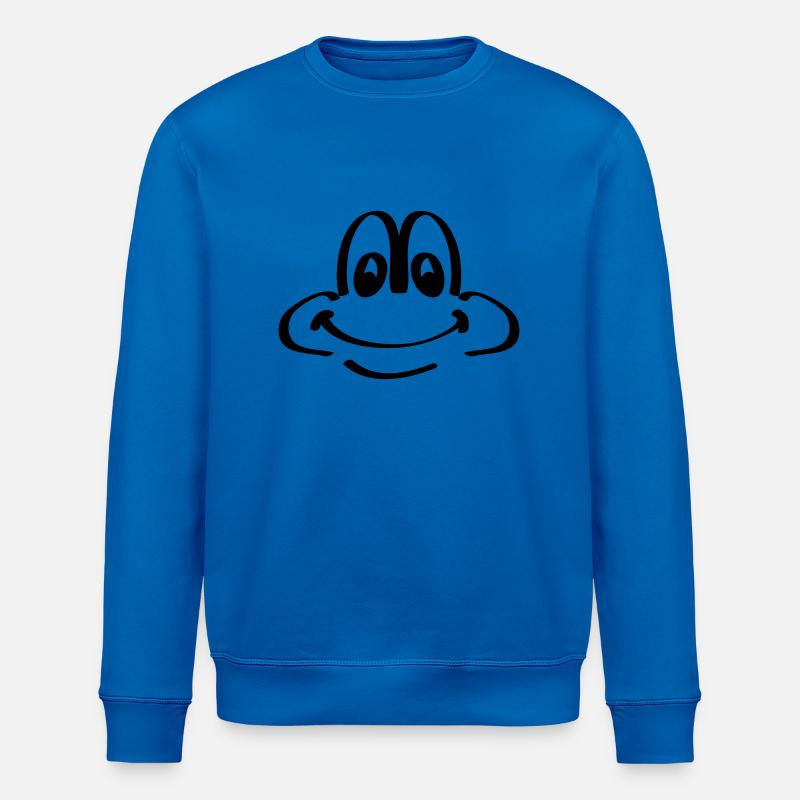 frosch - Stanley/Stella Unisex Bio-Sweatshirt ROLLER - Königsblau