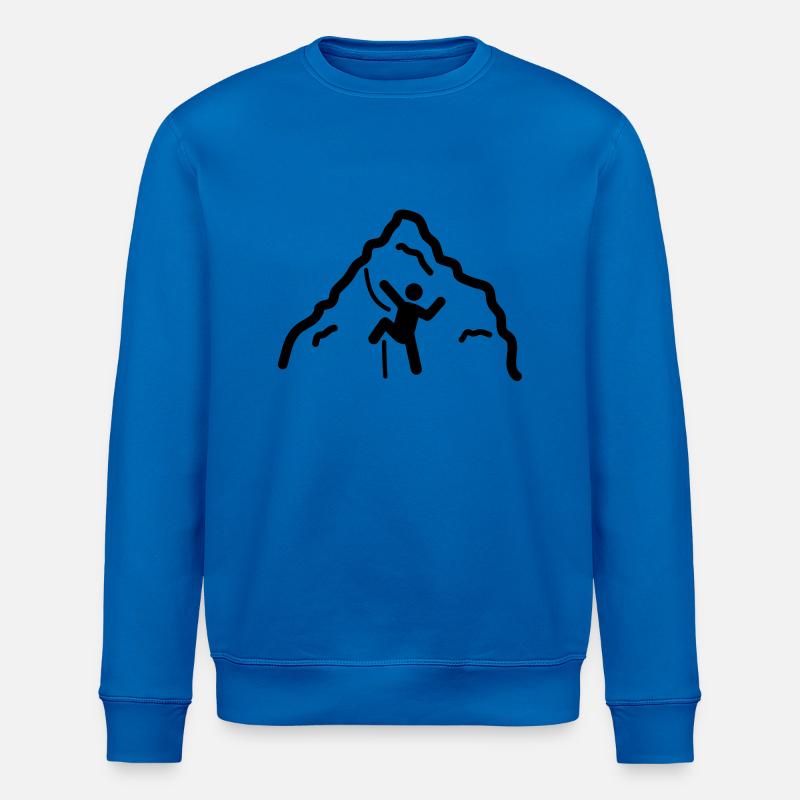bergsteiger climbing - Sweat bio ROLLER Stanley/Stella Unisexe - bleu roi