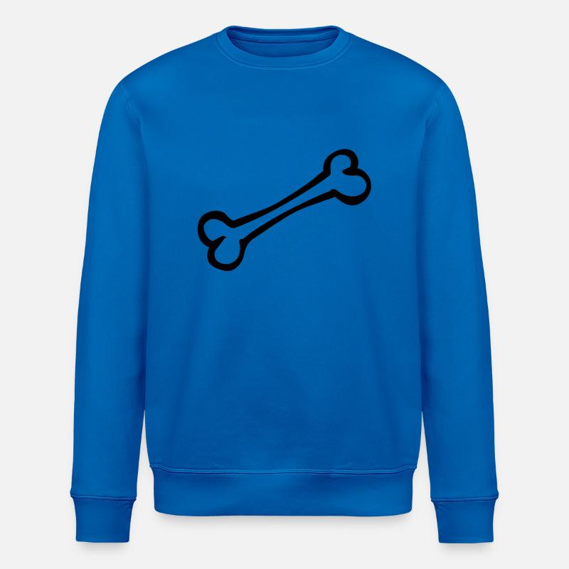 bone_r1 - Stanley/Stella Unisex Bio-Sweatshirt ROLLER - Königsblau
