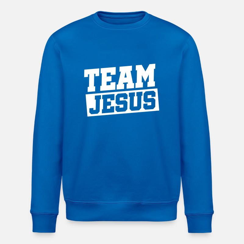 L’équipe de Jésus - Sweat bio ROLLER Stanley/Stella Unisexe - bleu roi