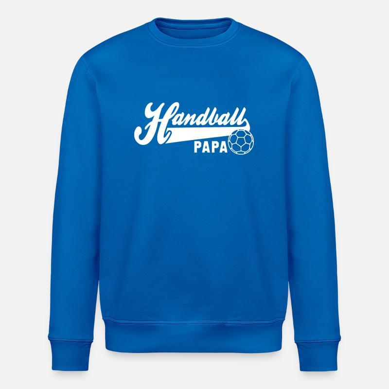 Handball PAPA BLANC - Sweat bio ROLLER Stanley/Stella Unisexe - bleu roi