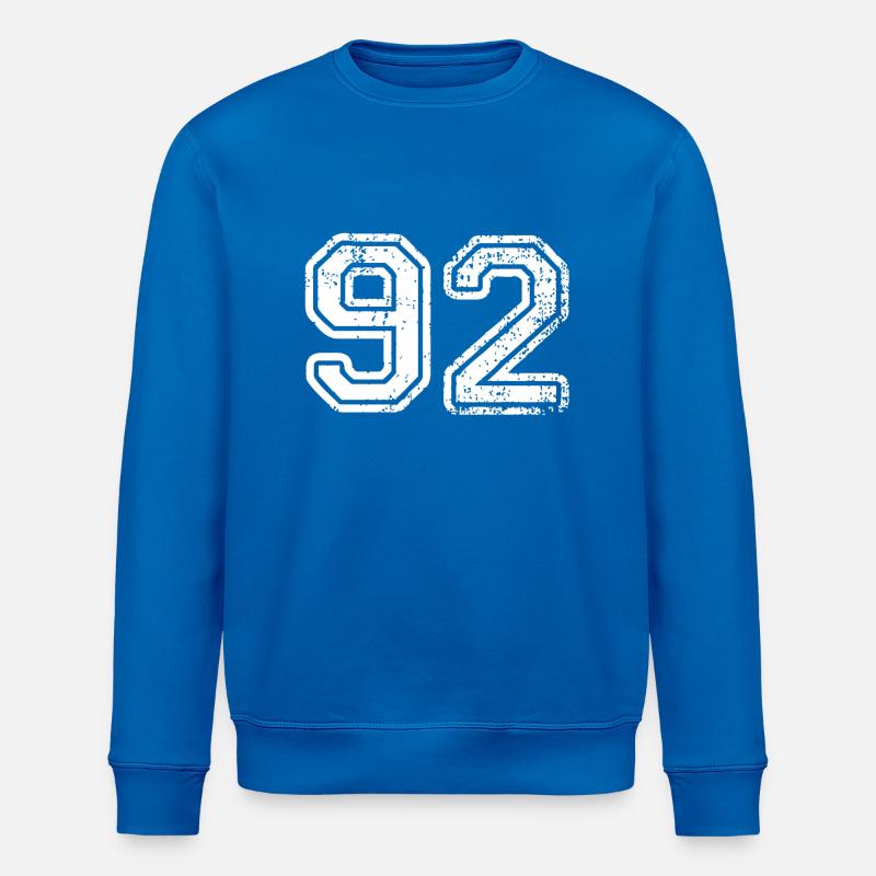 92 - Sweat bio ROLLER Stanley/Stella Unisexe - bleu roi