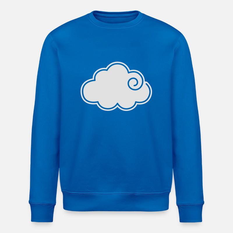 Cloud - Stanley/Stella ROLLER Unisex Organic Sweatshirt - royal blue