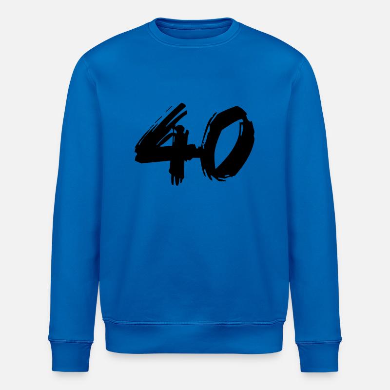 Brushed 40 - Stanley/Stella Unisex Bio-Sweatshirt ROLLER - Königsblau