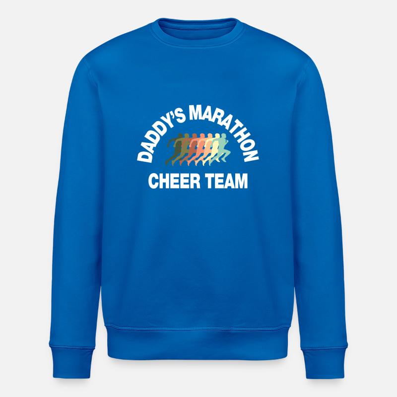dad's marathon cheer team - Sweat bio ROLLER Stanley/Stella Unisexe - bleu roi