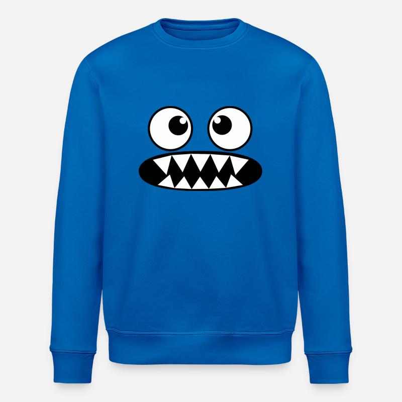 Nom nom - Stanley/Stella ROLLER Unisex Organic Sweatshirt - royal blue