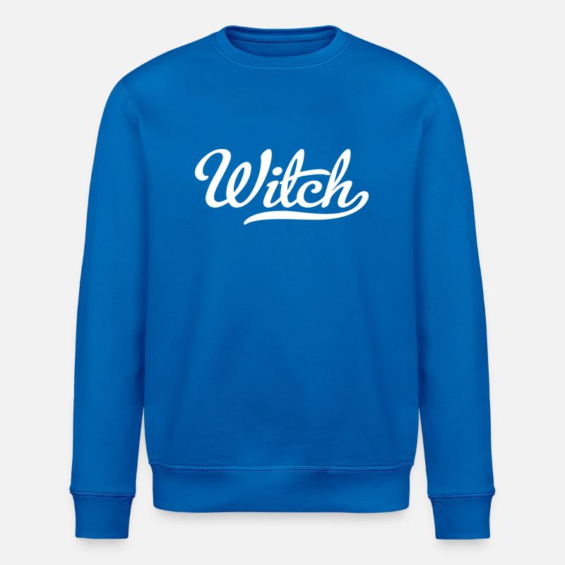 Sorcière - Sweat bio ROLLER Stanley/Stella Unisexe - bleu roi