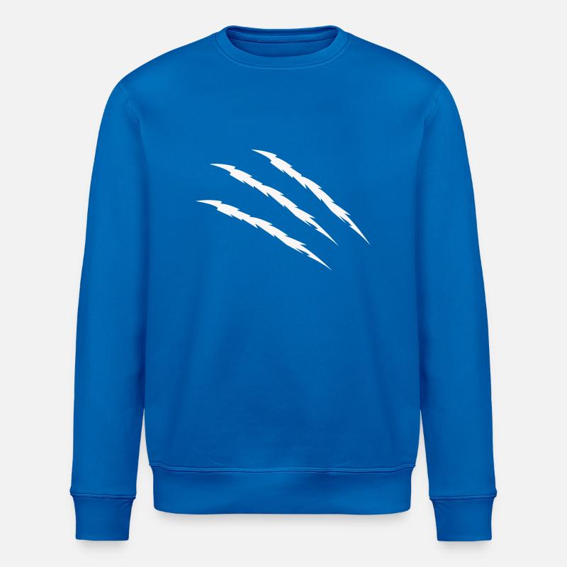 griffe - Sweat bio ROLLER Stanley/Stella Unisexe - bleu roi