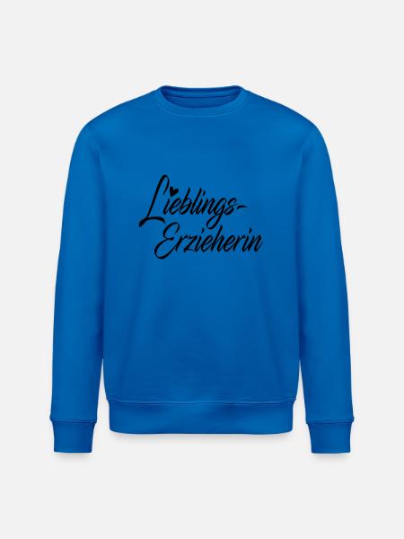 Lieblingserzieherin - Stanley/Stella Unisex Bio-Sweatshirt ROLLER - Königsblau