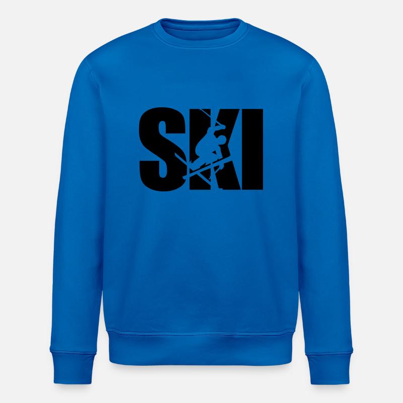 Ski - Sweat bio ROLLER Stanley/Stella Unisexe - bleu roi