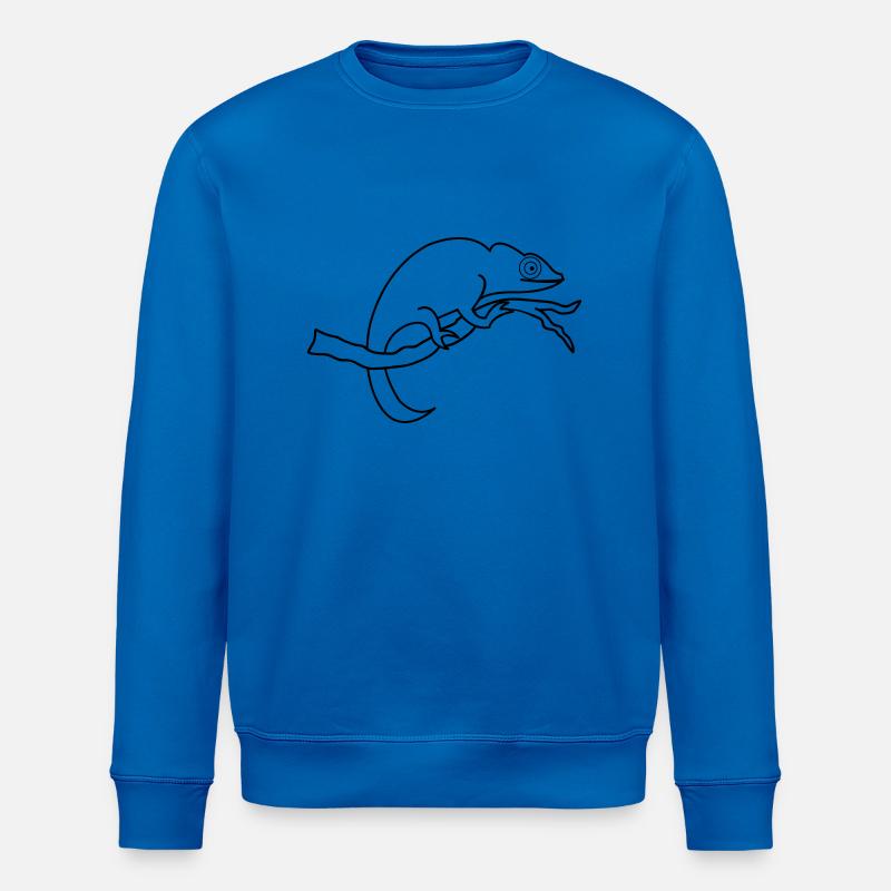 chameleon_01 - Stanley/Stella ROLLER Unisex Organic Sweatshirt - royal blue