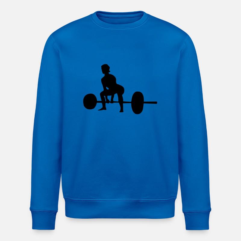 frau gewichte - Stanley/Stella Unisex Bio-Sweatshirt ROLLER - Königsblau